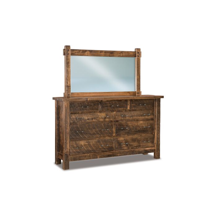 Houston 9 Drawer Dresser & Mirror