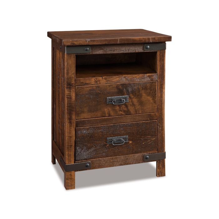 Ironwood 2 Drawer Nightstand