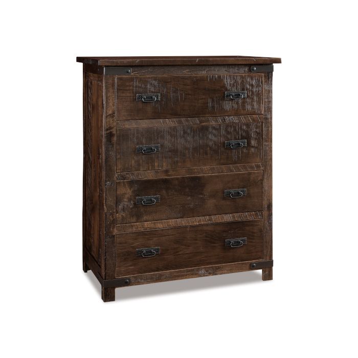 Ironwood 4 Drawer Chest