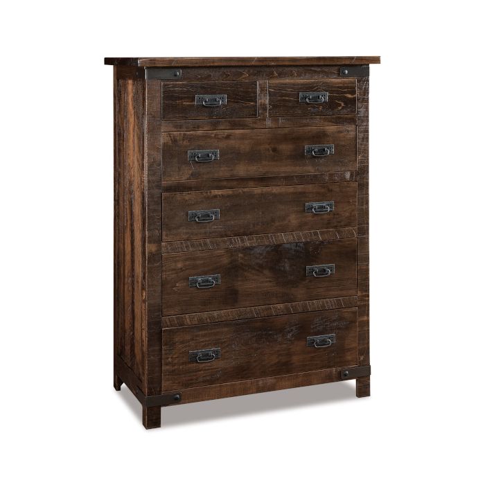 Ironwood 6 Drawer Chest
