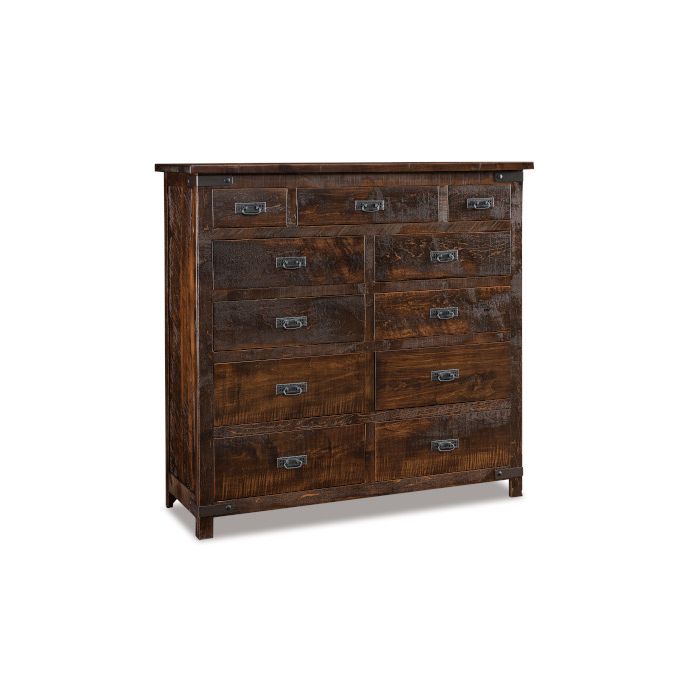 Ironwood 11 Drawer Double Chest
