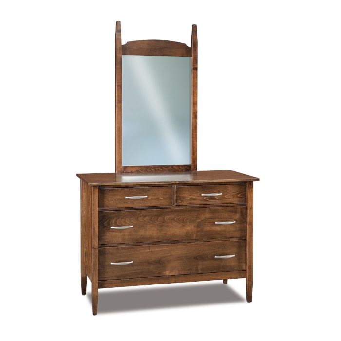 Imperial 4 Drawer Dresser & Mirror