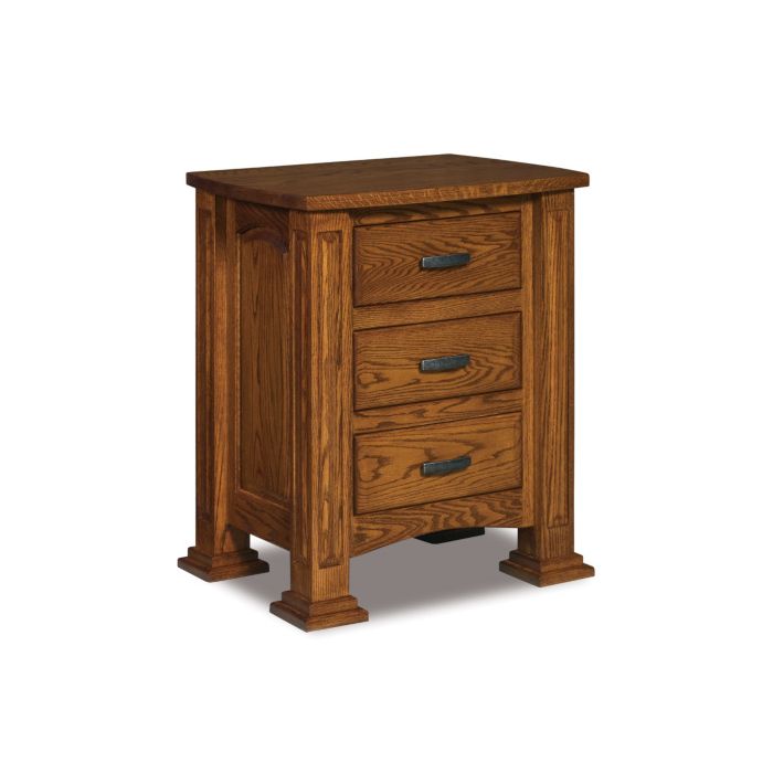Lexington 3 Drawer Nightstand