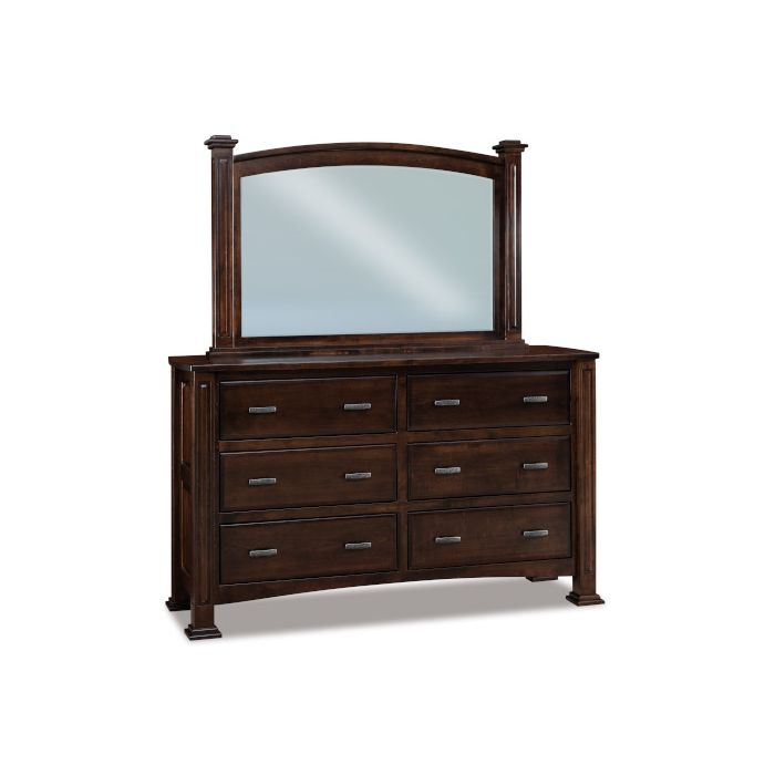 Lexington 6 Drawer Dresser & Mirror