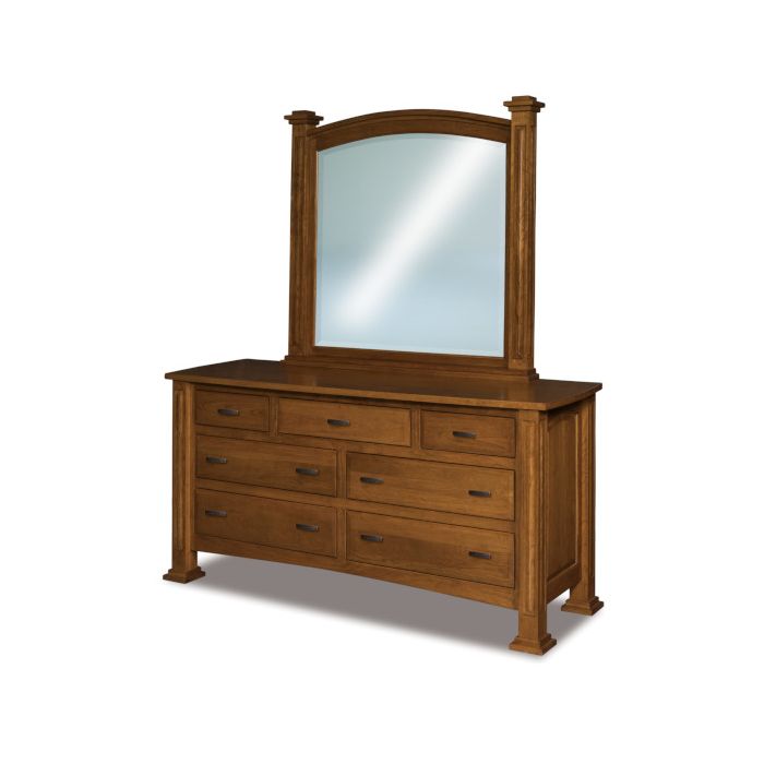 Lexington 7 Drawer Dresser & Mirror