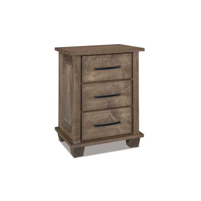 Monarch 3 Drawer Nightstand