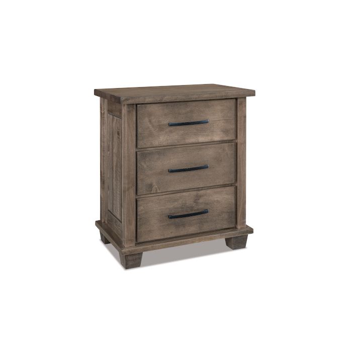 Monarch 3 Drawer Nightstand