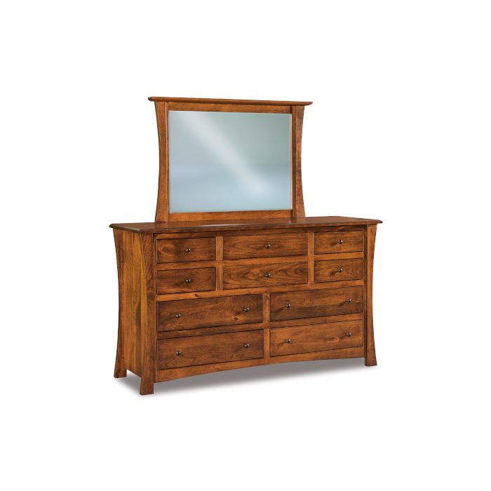 Matison 10 Drawer Dresser & Mirror