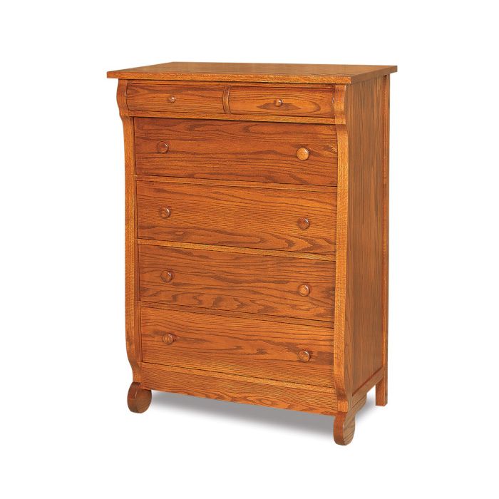 Old Classic Sleigh 6 Drawer Chest