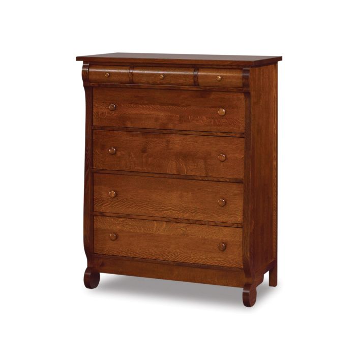 Old Classic Sleigh 7 Drawer Chest