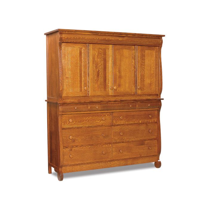Old Classic Sleigh Mule Chest