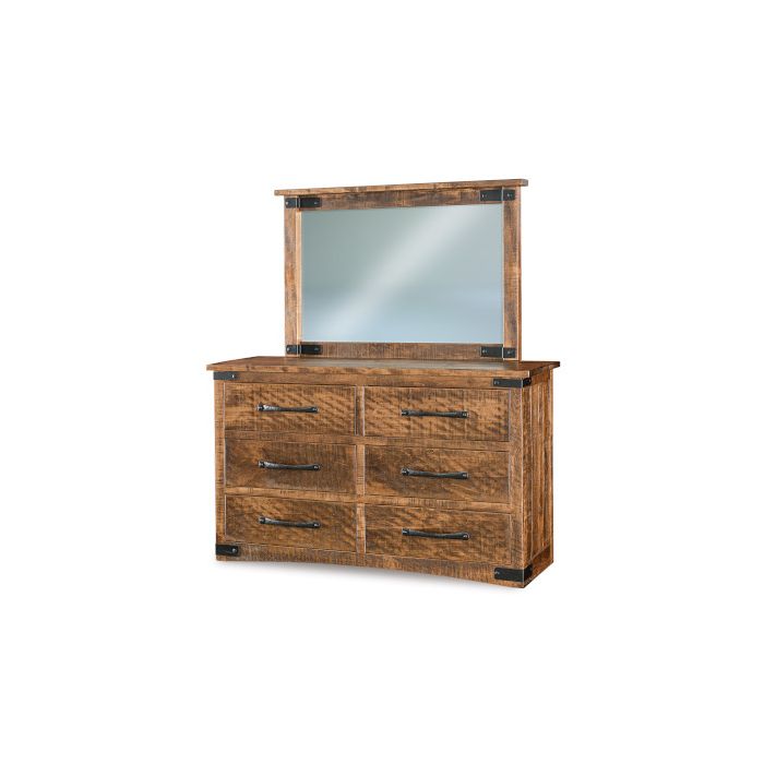 Orewood 6 Drawer Dresser & Mirror