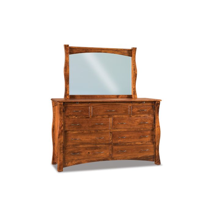 Reno 9 Drawer Dresser & Mirror