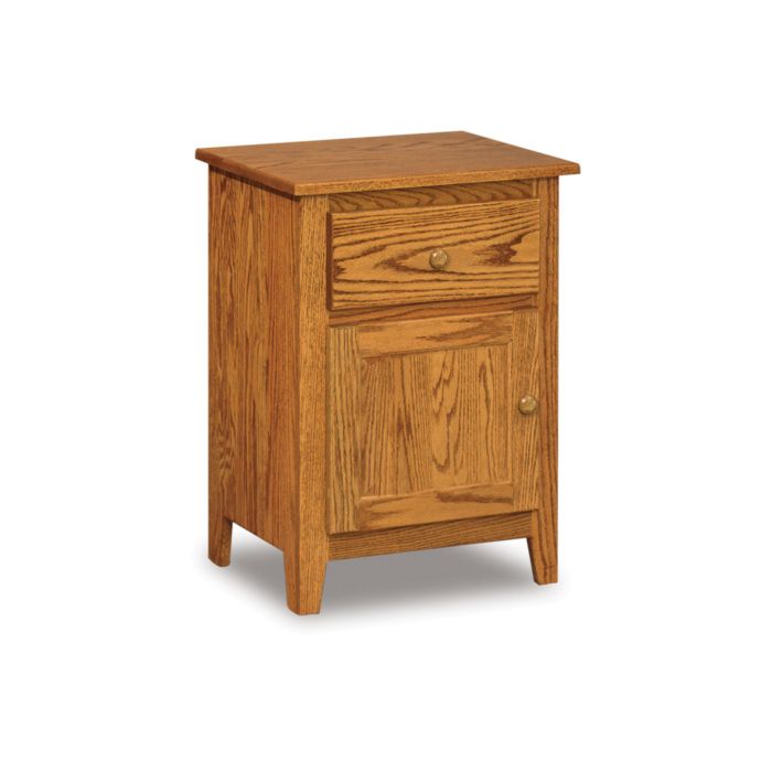 Shaker 1 Drawer 1 Door Nightstand