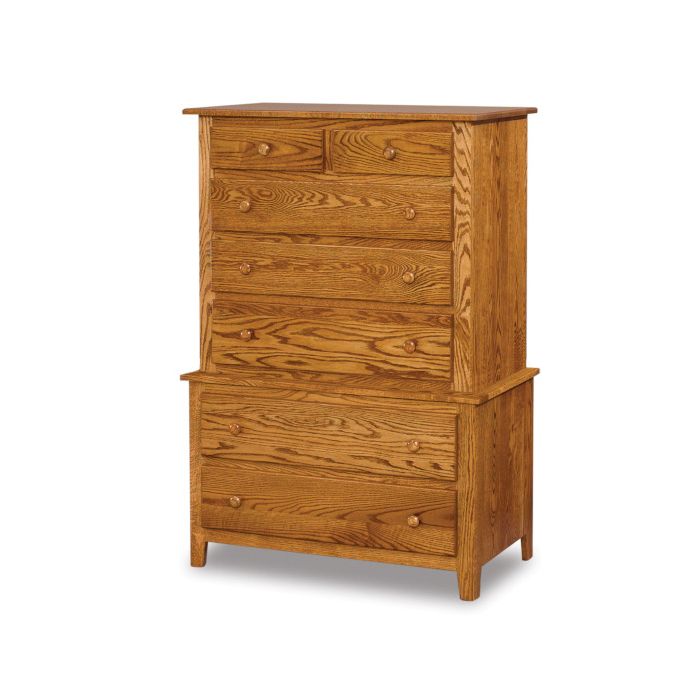 Shaker 7 Drawer Chest-on-Chest