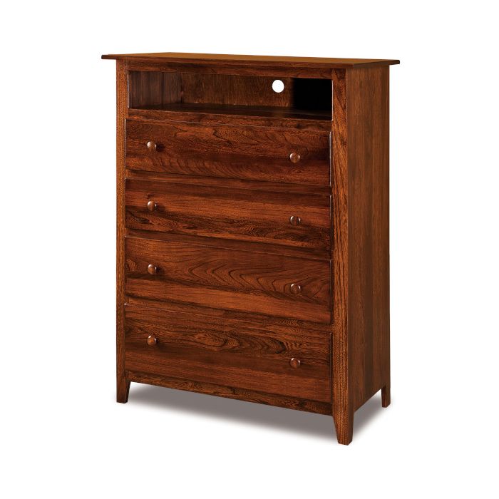 Shaker 4 Drawer Media Chest