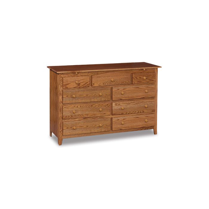 Shaker 9 Drawer Dresser