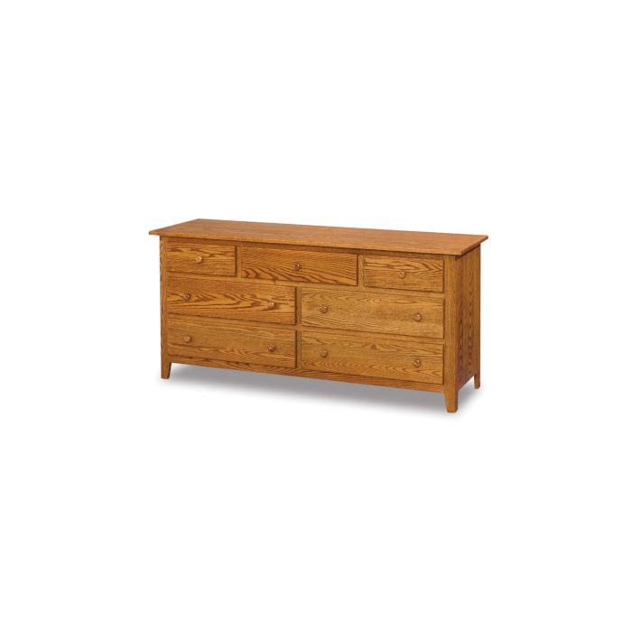 Shaker 7 Drawer Dresser