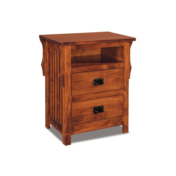 Stick Mission 2 Drawer Nightstand