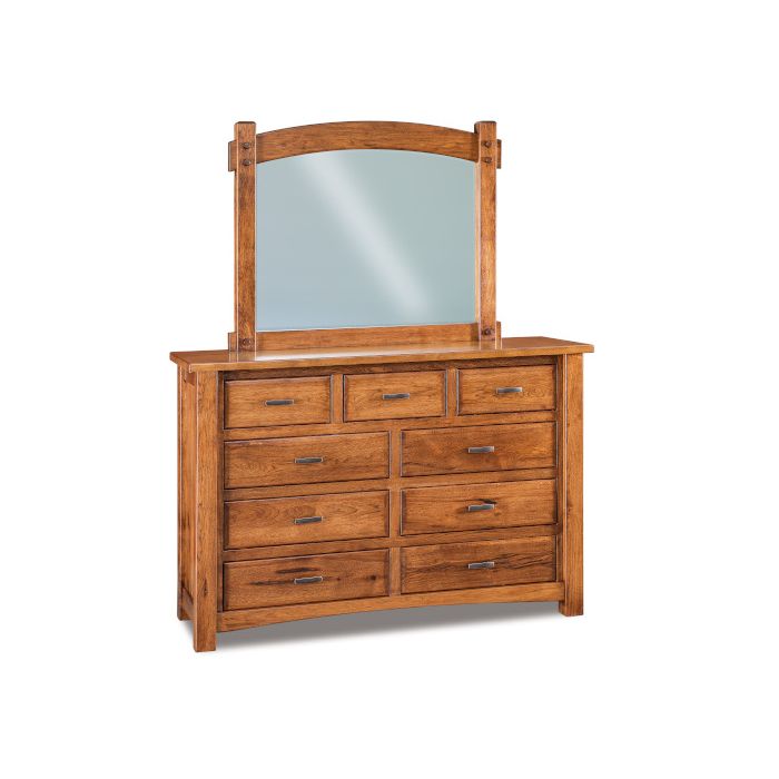 Timbra 9 Drawer Dresser & Mirror