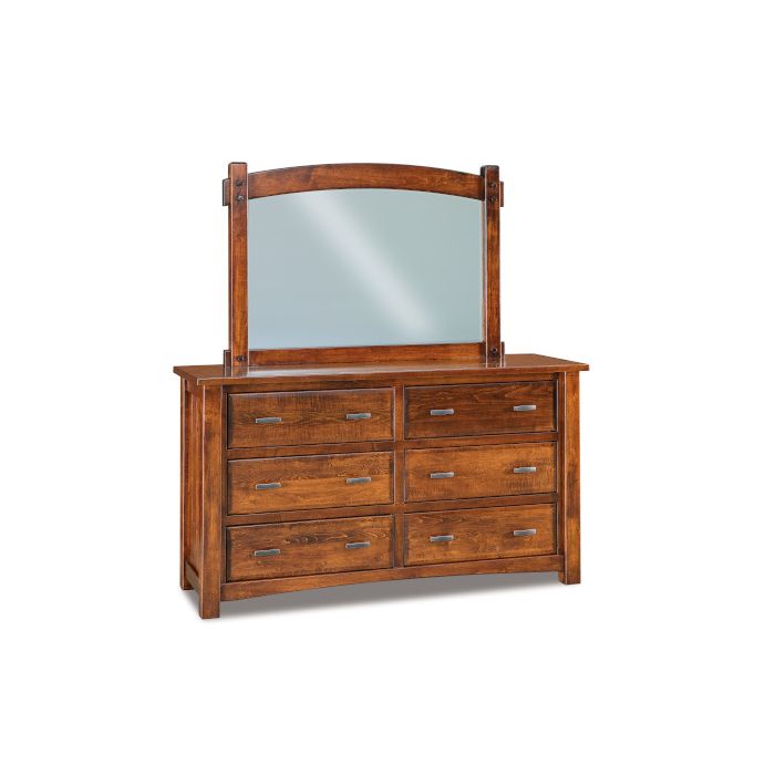 Timbra 6 Drawer Dresser & Mirror