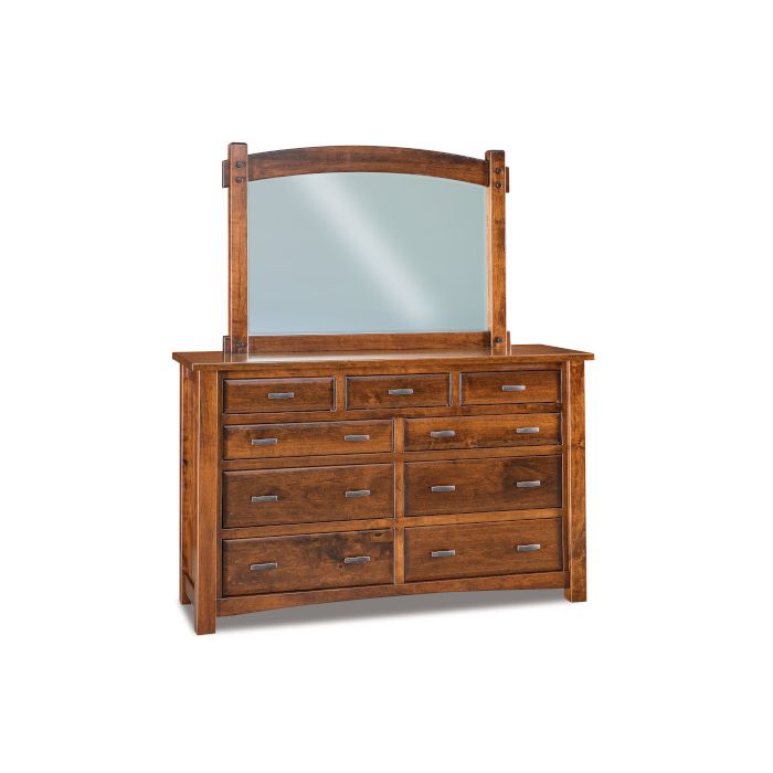 Timbra 9 Drawer Dresser & Mirror