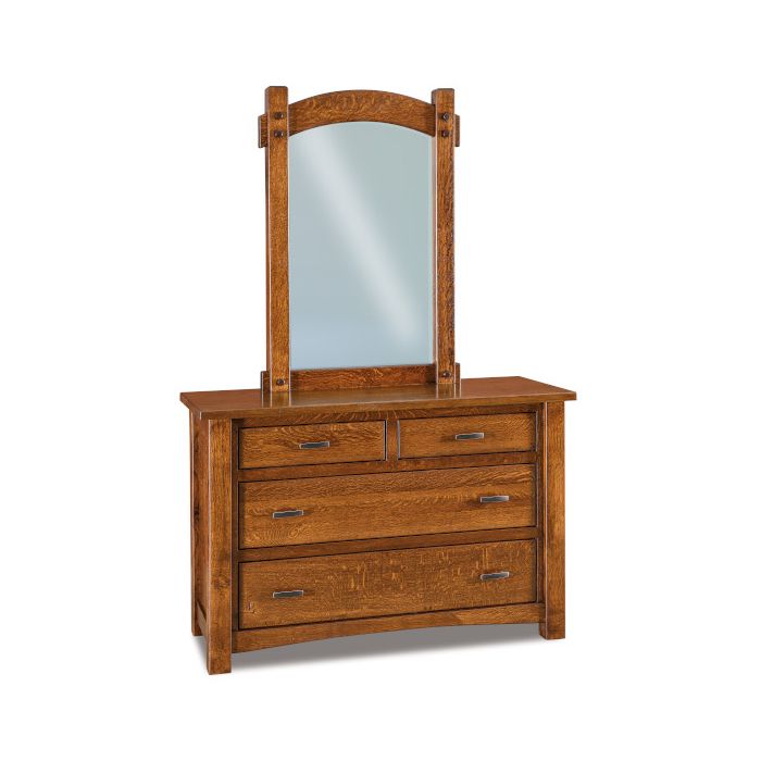 Timbra 4 Drawer Dresser & Mirror