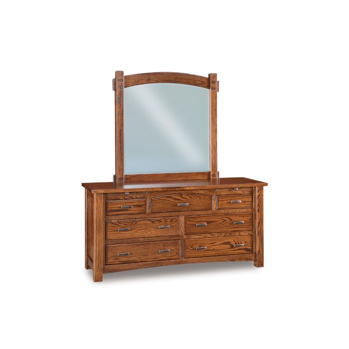Timbra 7 Drawer Dresser & Mirror