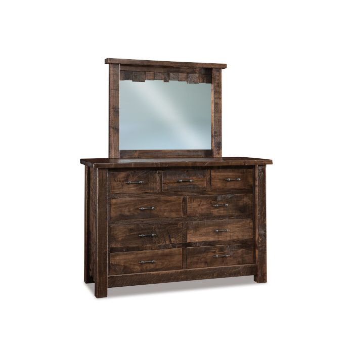 Vandella 9 Drawer Dresser & Mirror