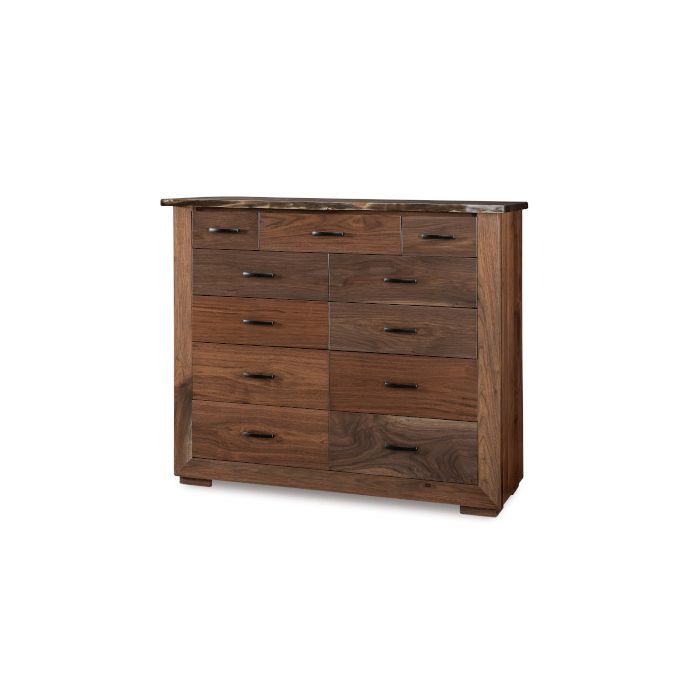 Live Wood 11 Drawer Double Chest