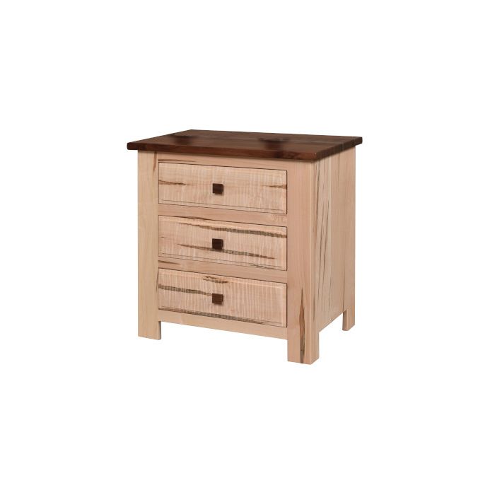 Kanata 3 Drawer Nightstand