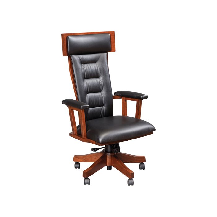 London Arm Desk Chair W/ Gas Lift