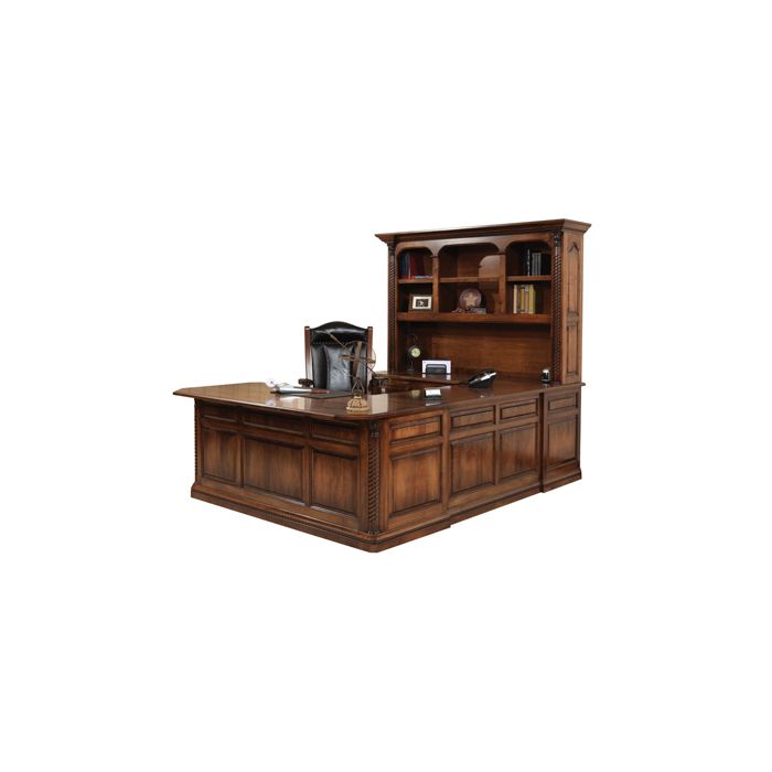 Lexington U-Shape Desk & Hutch 