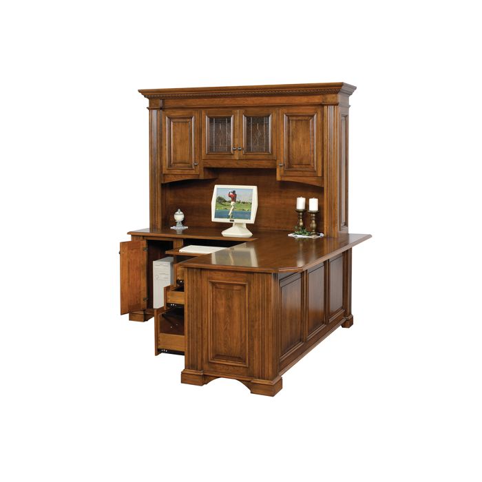 Lincoln Corner Desk & Hutch