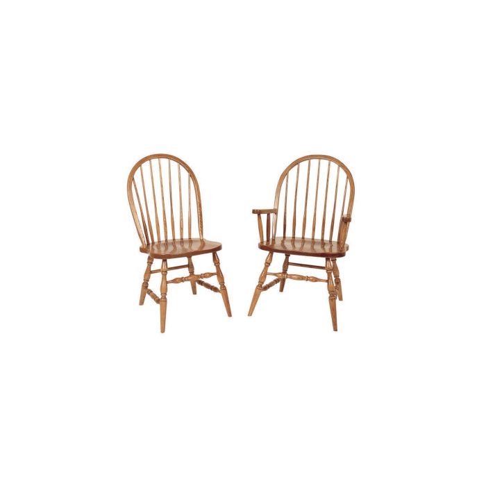Low Spindle Side & Arm Chairs