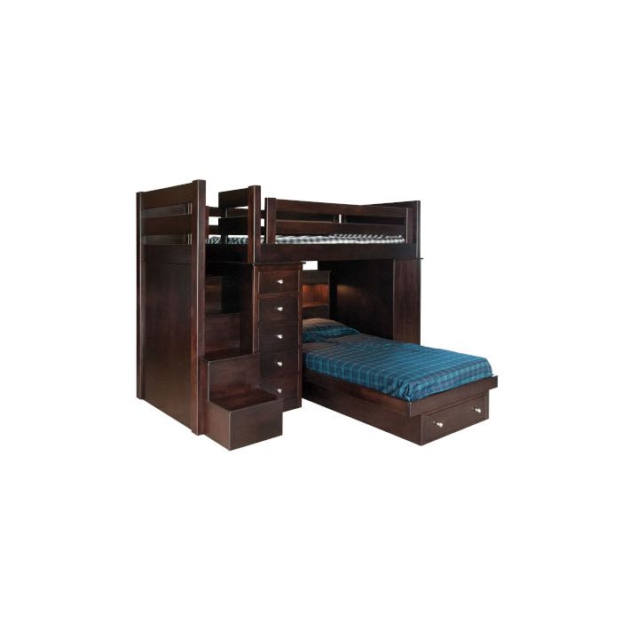 Loft Bed with Steps