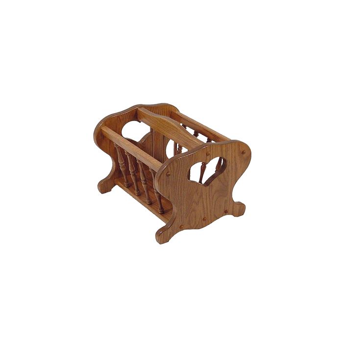 Large Heart Magazine Rack