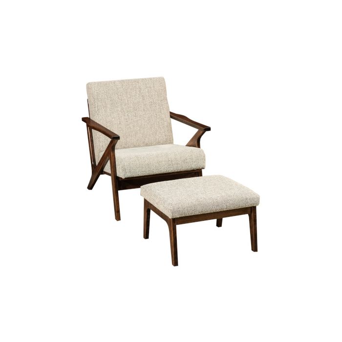 Malaya Chair & Footstool