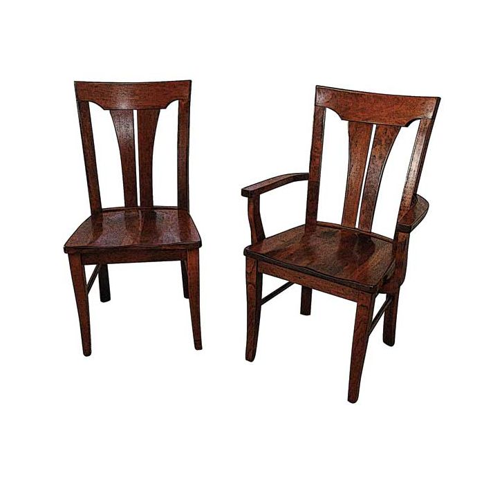 Mallory Arm & Side Chair (Desk Chair option available)