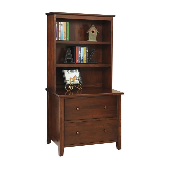 Manhattan Lateral FIle & Bookshelf