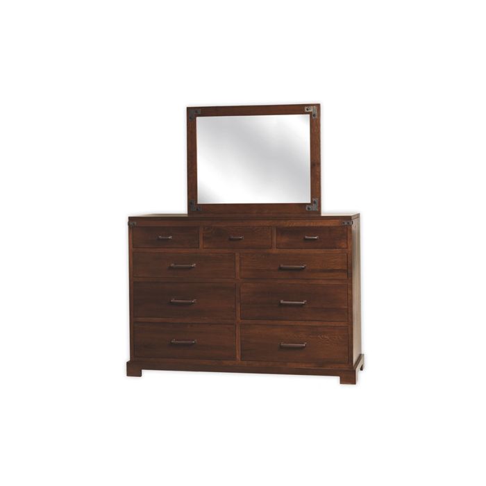 Mary Ann 9-Drawer Dresser & Mirror
