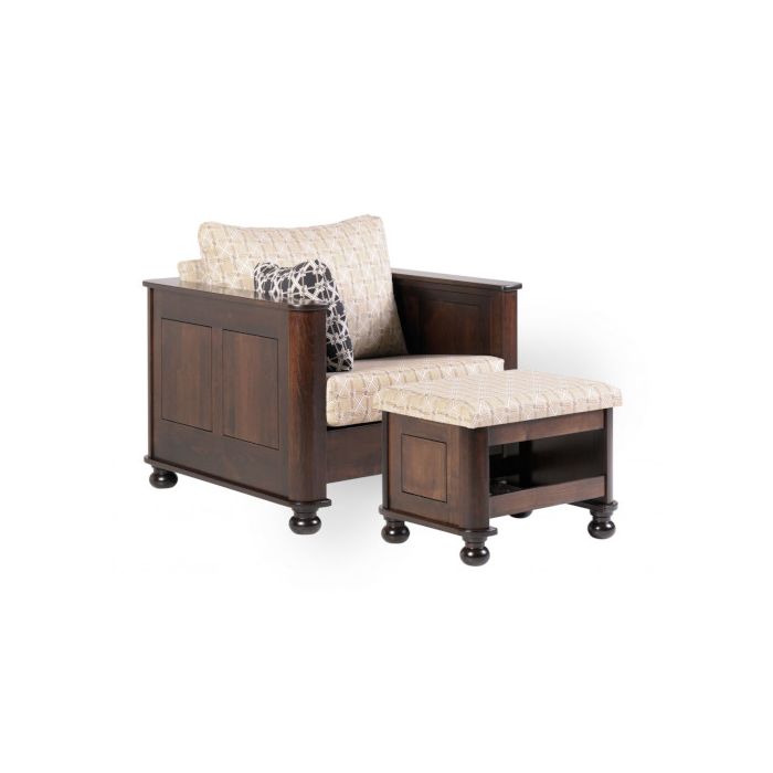 Metro Chair & Ottoman