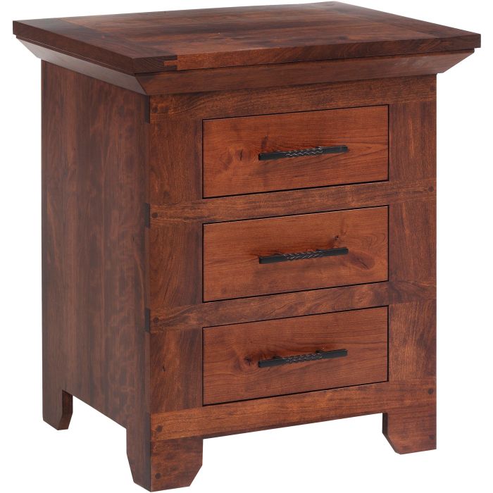 Redmond Wellington 3 - Drawer Nightstand (Version B)