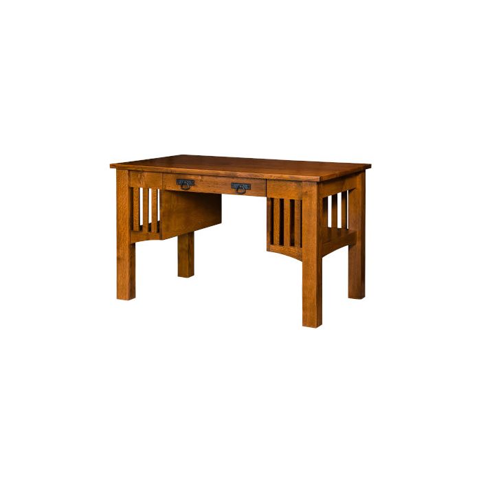 Mission Bookcase Writing Desk