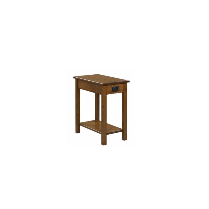 Mission Chairside Table with Drawer