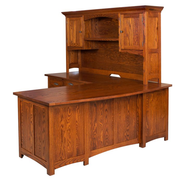 Oakwood L Desk