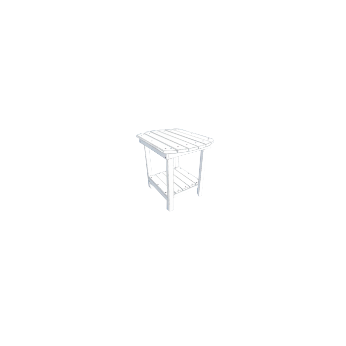 Oval End Table