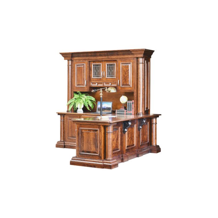 Paris Corner Desk & Hutch