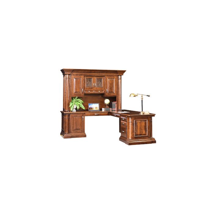 Paris Corner Desk & Hutch
