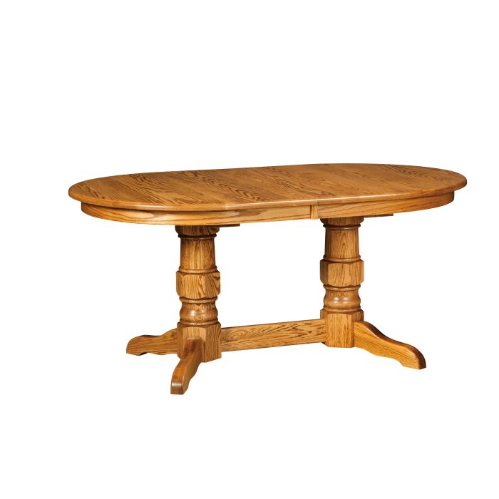 Preston Double Pedestal Table